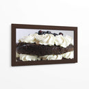 Pastel de chocolate con frutos y crema batida 1 - mem | Cuadro decorativo de Canvas Lab