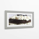 Pastel de chocolate con frutos y crema batida 1 - mem | Cuadro decorativo de Canvas Lab
