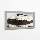 Pastel de chocolate con frutos y crema batida 1 - mem | Cuadro decorativo de Canvas Lab