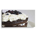 Pastel de chocolate con frutos y crema batida 2 - mem | Cuadro decorativo de Canvas Lab