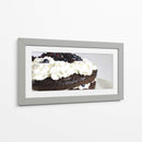 Pastel de chocolate con frutos y crema batida 2 - mem | Cuadro decorativo de Canvas Lab