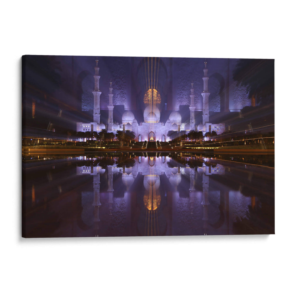 Resplandor de la mezquita de Abu Dhabi - Luis Rodrigo Magaña Andrade | Cuadro decorativo de Canvas Lab