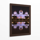 Reflejo de la mezquita Sheikh Zayed en Abu Dhabi - Luis Rodrigo Magaña Andrade | Cuadro decorativo de Canvas Lab
