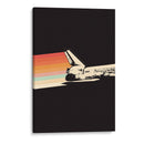 Nave espacial arcoíris - Florent Bodart | Cuadro decorativo de Canvas Lab