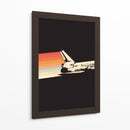 Nave espacial arcoíris - Florent Bodart | Cuadro decorativo de Canvas Lab