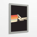 Nave espacial arcoíris - Florent Bodart | Cuadro decorativo de Canvas Lab