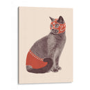 Chat Catcheur - Florent Bodart | Cuadro decorativo de Canvas Lab