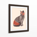 Chat Catcheur - Florent Bodart | Cuadro decorativo de Canvas Lab