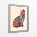 Chat Catcheur - Florent Bodart | Cuadro decorativo de Canvas Lab