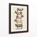 Vaca, Vaca, Nueces - Florent Bodart | Cuadro decorativo de Canvas Lab
