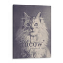 Cita célebre del gato - Florent Bodart | Cuadro decorativo de Canvas Lab