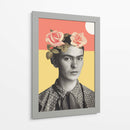 Frida floral - Florent Bodart | Cuadro decorativo de Canvas Lab