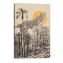 Tigre gigante en ruinas - Florent Bodart | Cuadro decorativo de Canvas Lab
