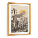 Tigre gigante en ruinas - Florent Bodart | Cuadro decorativo de Canvas Lab