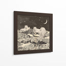 Lobos blancos gigantes - Florent Bodart | Cuadro decorativo de Canvas Lab