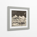 Lobos blancos gigantes - Florent Bodart | Cuadro decorativo de Canvas Lab