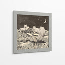 Lobos blancos gigantes - Florent Bodart | Cuadro decorativo de Canvas Lab