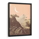 Lobo blanco gigante en las montañas - Florent Bodart | Cuadro decorativo de Canvas Lab