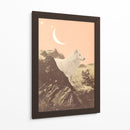 Lobo blanco gigante en las montañas - Florent Bodart | Cuadro decorativo de Canvas Lab