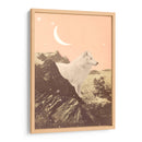 Lobo blanco gigante en las montañas - Florent Bodart | Cuadro decorativo de Canvas Lab