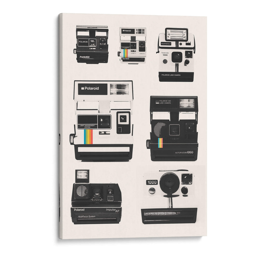 Colección de cámaras instantáneas - Florent Bodart | Cuadro decorativo de Canvas Lab