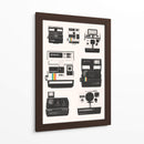 Colección de cámaras instantáneas - Florent Bodart | Cuadro decorativo de Canvas Lab