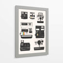 Colección de cámaras instantáneas - Florent Bodart | Cuadro decorativo de Canvas Lab