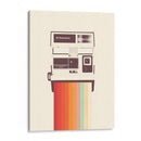 Cámara instantánea arcoíris - Florent Bodart | Cuadro decorativo de Canvas Lab