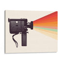 Cámara de cine arcoíris - Florent Bodart | Cuadro decorativo de Canvas Lab