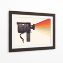 Cámara de cine arcoíris - Florent Bodart | Cuadro decorativo de Canvas Lab