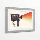 Cámara de cine arcoíris - Florent Bodart | Cuadro decorativo de Canvas Lab