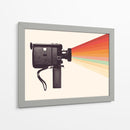Cámara de cine arcoíris - Florent Bodart | Cuadro decorativo de Canvas Lab
