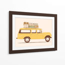 Coche de verano con equipaje - Florent Bodart | Cuadro decorativo de Canvas Lab