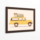 Coche de verano con equipaje - Florent Bodart | Cuadro decorativo de Canvas Lab