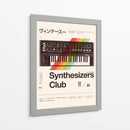 Club Synthe - Florent Bodart | Cuadro decorativo de Canvas Lab