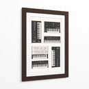 Sintetizadores - Florent Bodart | Cuadro decorativo de Canvas Lab