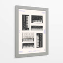 Sintetizadores - Florent Bodart | Cuadro decorativo de Canvas Lab