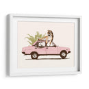 Tigre en el coche - Florent Bodart | Cuadro decorativo de Canvas Lab