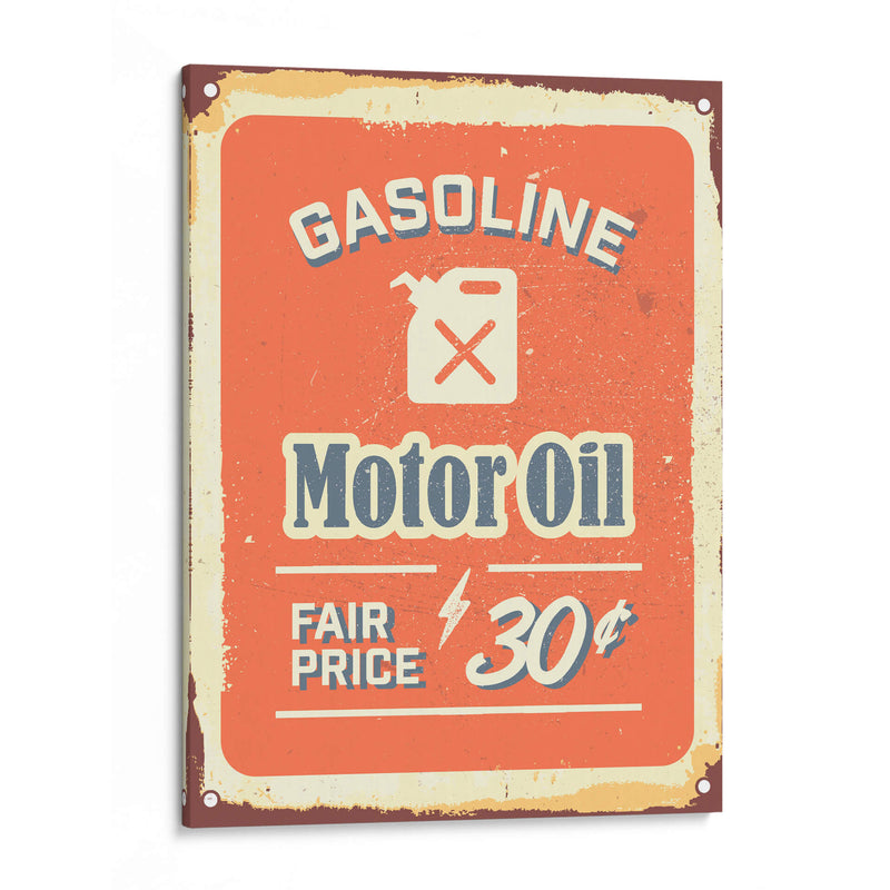 Motor Oil - Fadil Roze | Cuadro decorativo de Canvas Lab