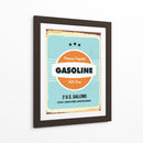 Gasoline - Fadil Roze | Cuadro decorativo de Canvas Lab