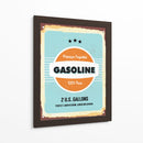 Gasoline - Fadil Roze | Cuadro decorativo de Canvas Lab