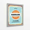 Gasoline - Fadil Roze | Cuadro decorativo de Canvas Lab