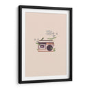 Radio vintage floral - Frida Floral Studio | Cuadro decorativo de Canvas Lab