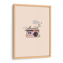 Radio vintage floral - Frida Floral Studio | Cuadro decorativo de Canvas Lab