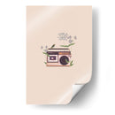 Radio vintage floral - Frida Floral Studio | Cuadro decorativo de Canvas Lab