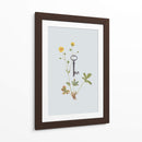 Llave vintage botánica - Frida Floral Studio | Cuadro decorativo de Canvas Lab