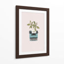 Máquina de escribir botánica - Frida Floral Studio | Cuadro decorativo de Canvas Lab