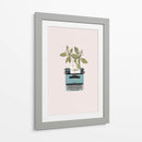 Máquina de escribir botánica - Frida Floral Studio | Cuadro decorativo de Canvas Lab