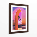 Portal vaporwave - CosmoZach | Cuadro decorativo de Canvas Lab