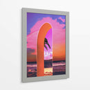 Portal vaporwave - CosmoZach | Cuadro decorativo de Canvas Lab